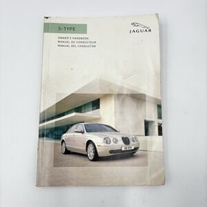 2006 Jaguar S-Type Owner's Manual Original